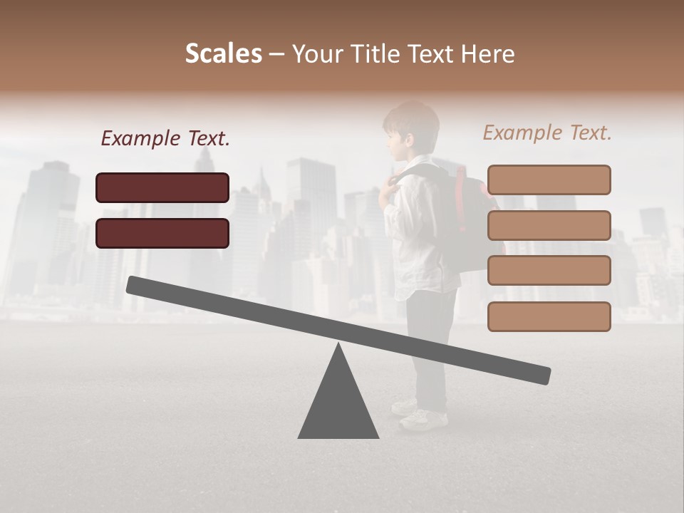 Trip Road Holiday PowerPoint Template