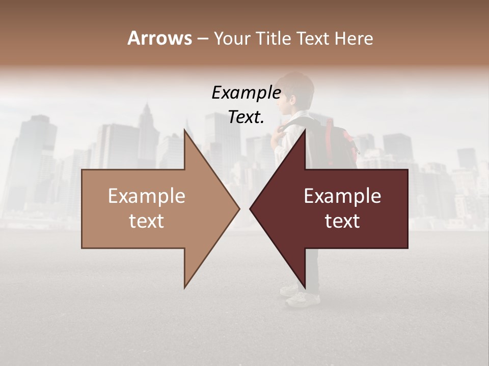 Trip Road Holiday PowerPoint Template