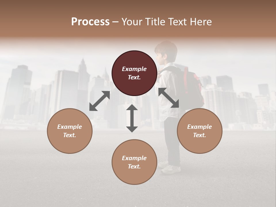 Trip Road Holiday PowerPoint Template