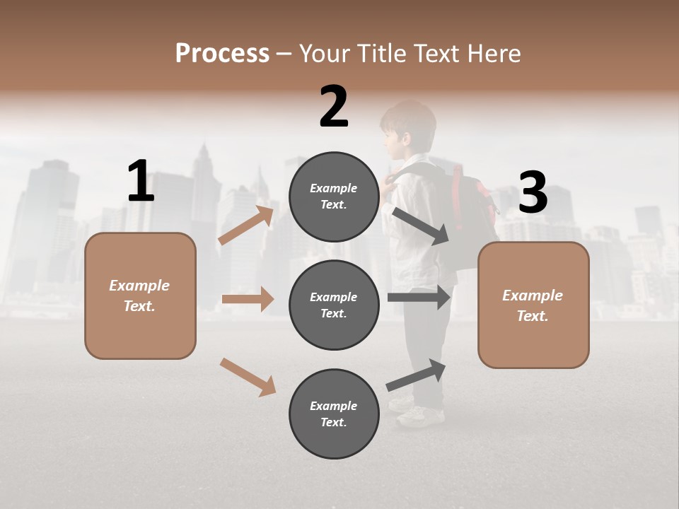 Trip Road Holiday PowerPoint Template