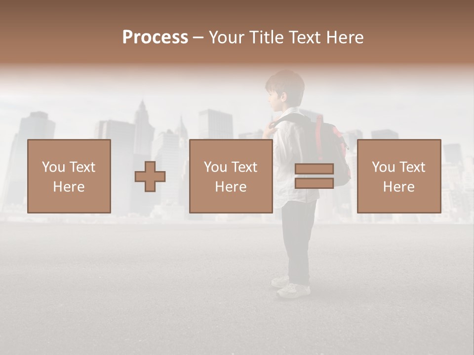 Trip Road Holiday PowerPoint Template