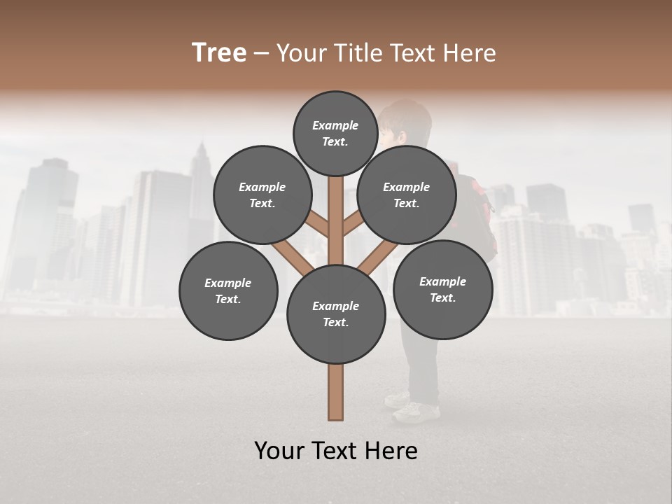 Trip Road Holiday PowerPoint Template