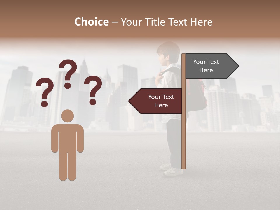 Trip Road Holiday PowerPoint Template