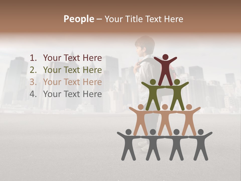 Trip Road Holiday PowerPoint Template