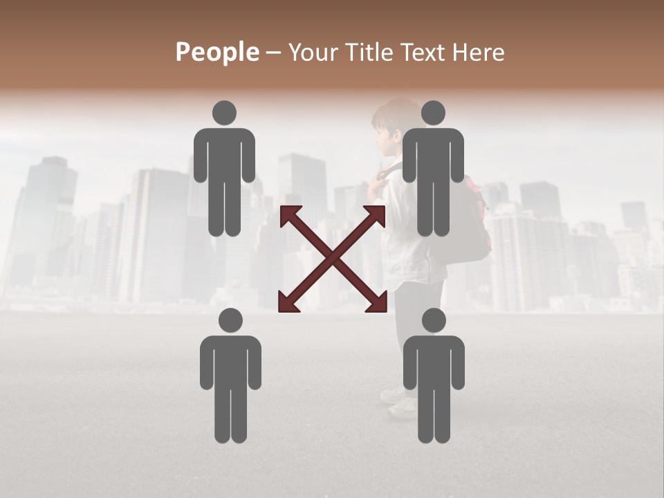 Trip Road Holiday PowerPoint Template