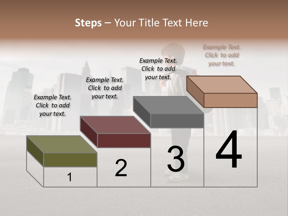 Trip Road Holiday PowerPoint Template