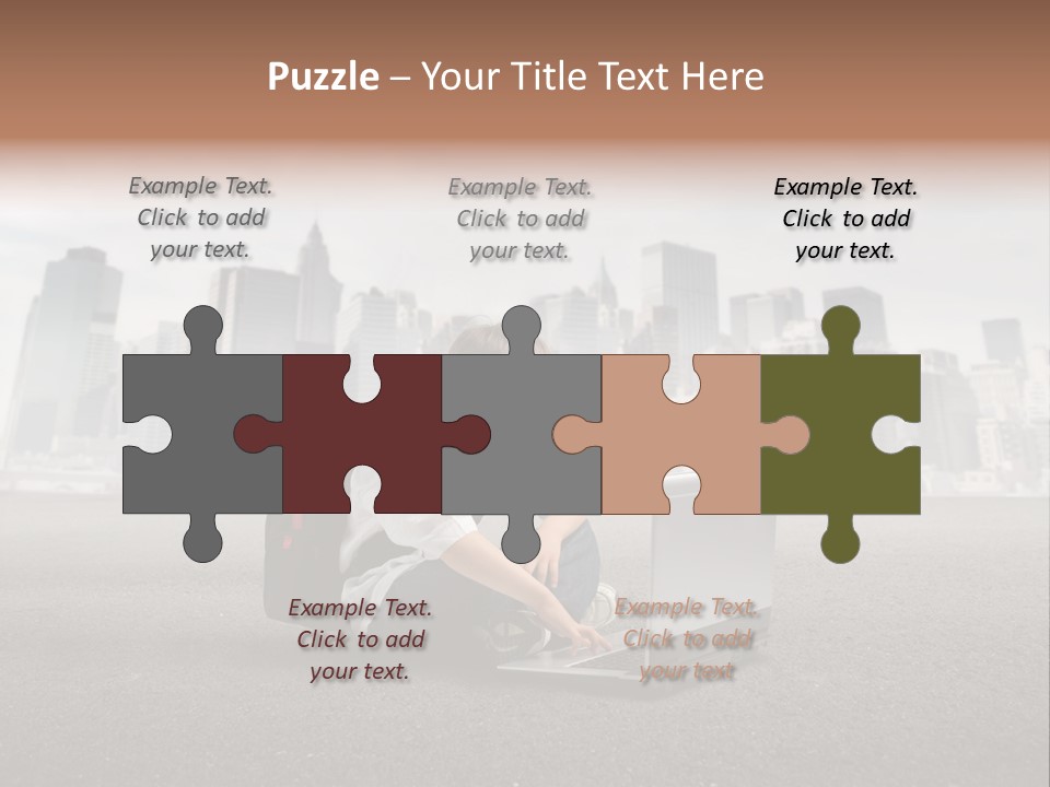 Trip Education Notebook PowerPoint Template