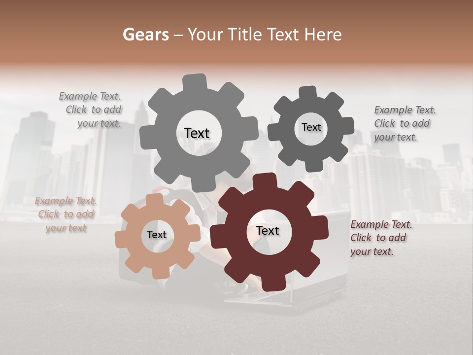 Trip Education Notebook PowerPoint Template