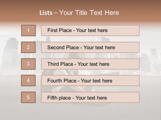 Trip Education Notebook PowerPoint Template