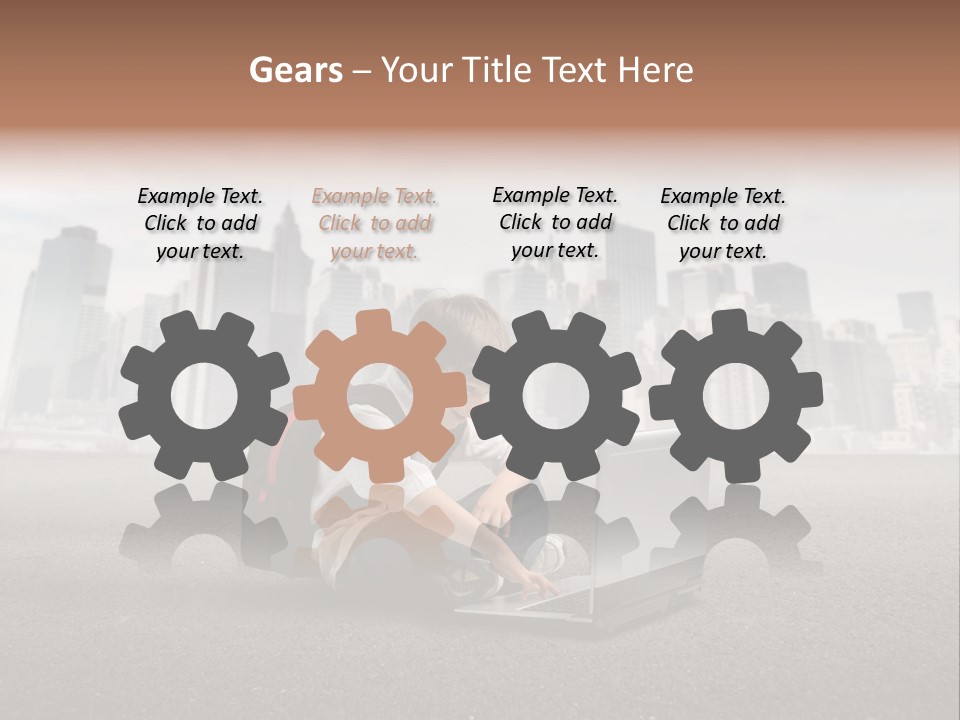 Trip Education Notebook PowerPoint Template