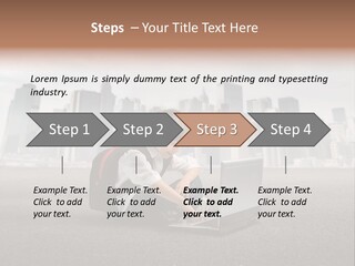 Trip Education Notebook PowerPoint Template