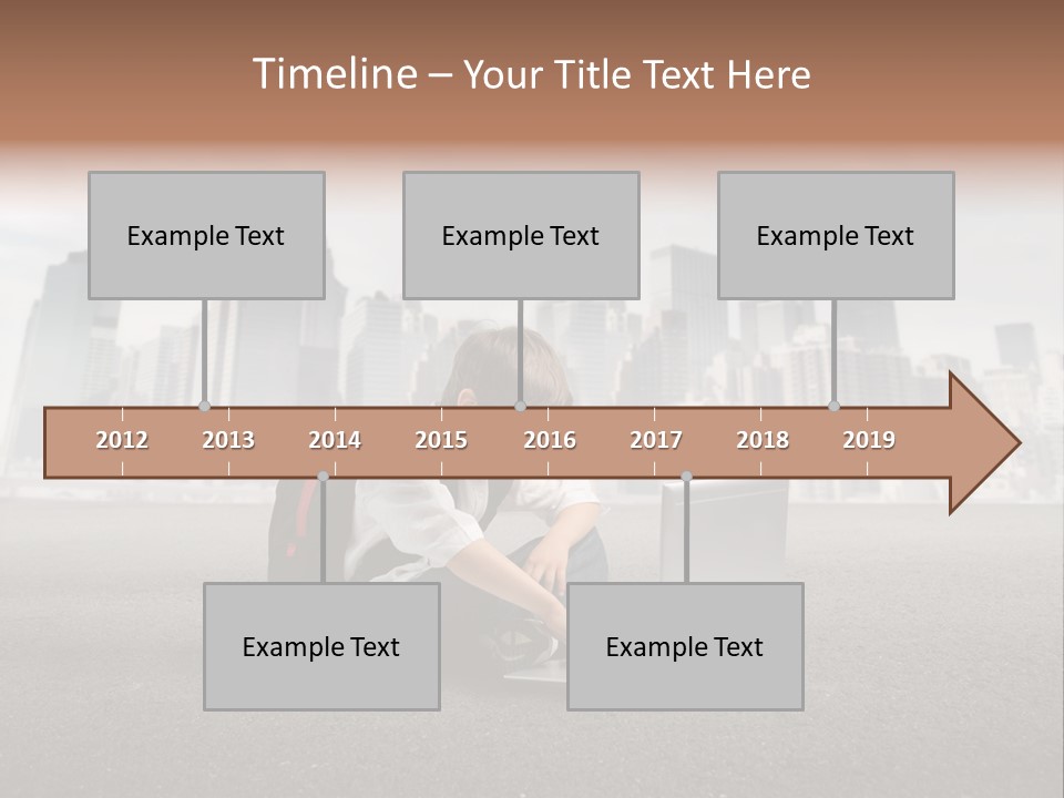 Trip Education Notebook PowerPoint Template