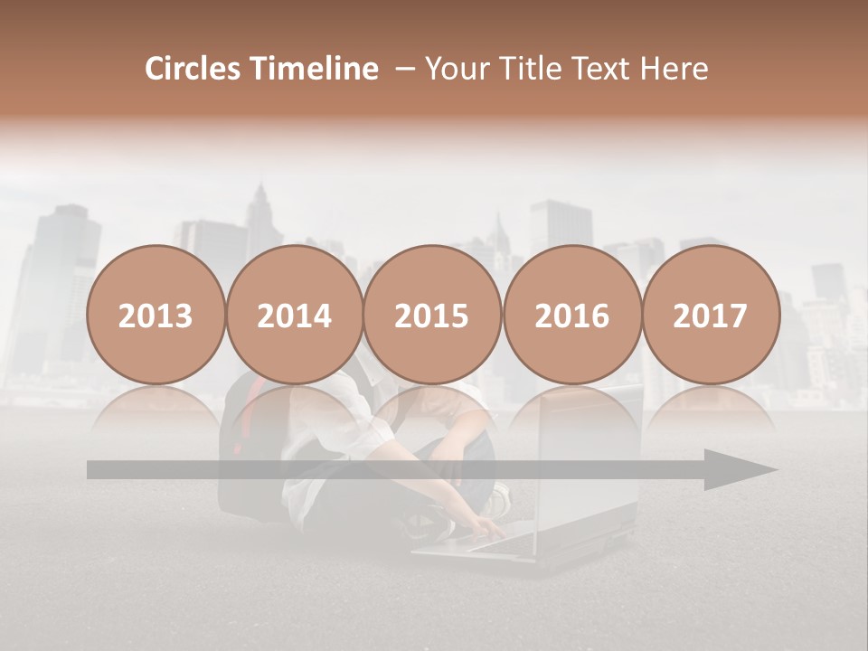 Trip Education Notebook PowerPoint Template