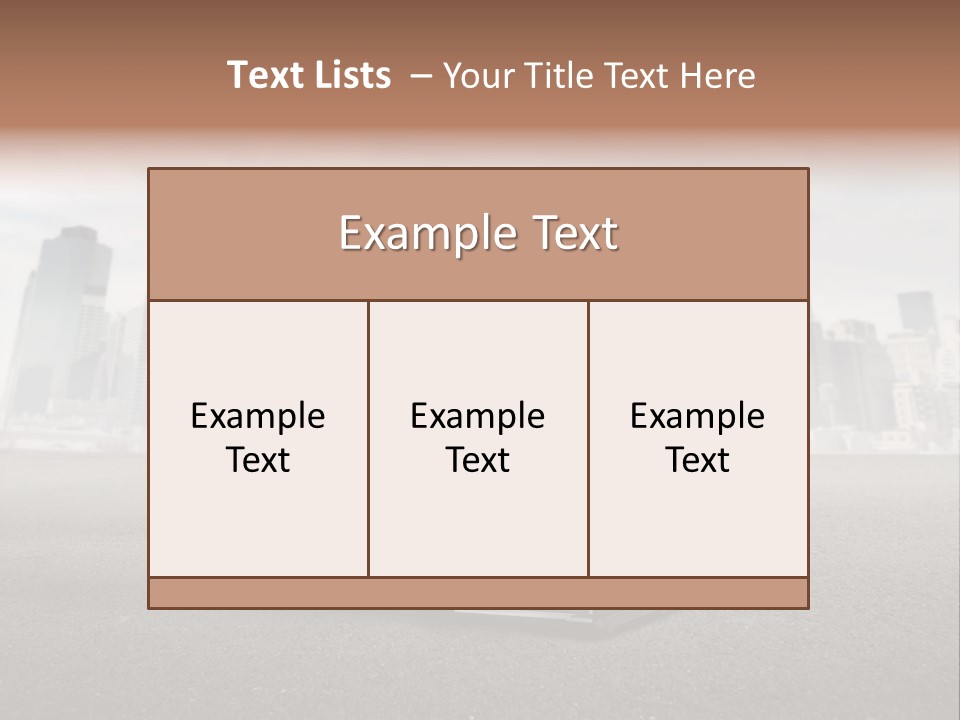 Trip Education Notebook PowerPoint Template