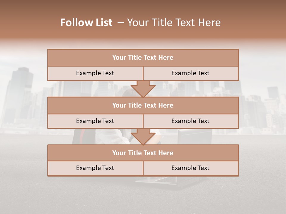 Trip Education Notebook PowerPoint Template