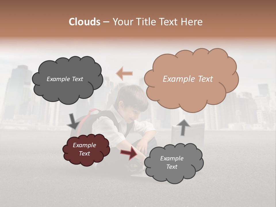 Trip Education Notebook PowerPoint Template