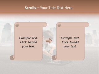 Trip Education Notebook PowerPoint Template