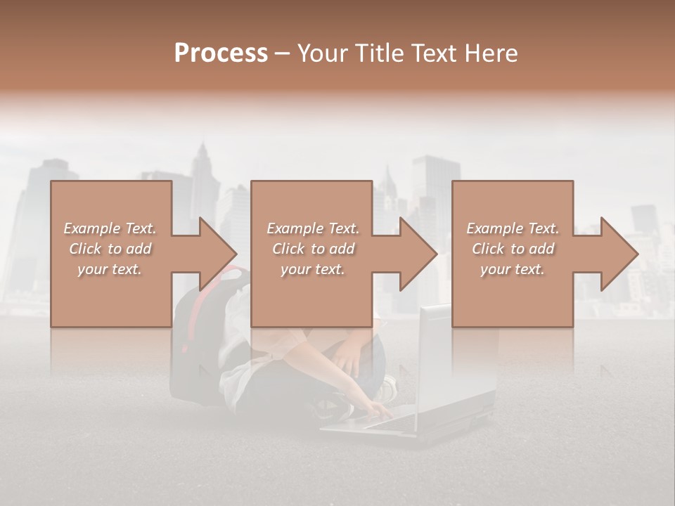 Trip Education Notebook PowerPoint Template