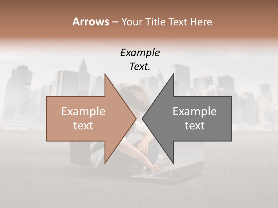 Trip Education Notebook PowerPoint Template