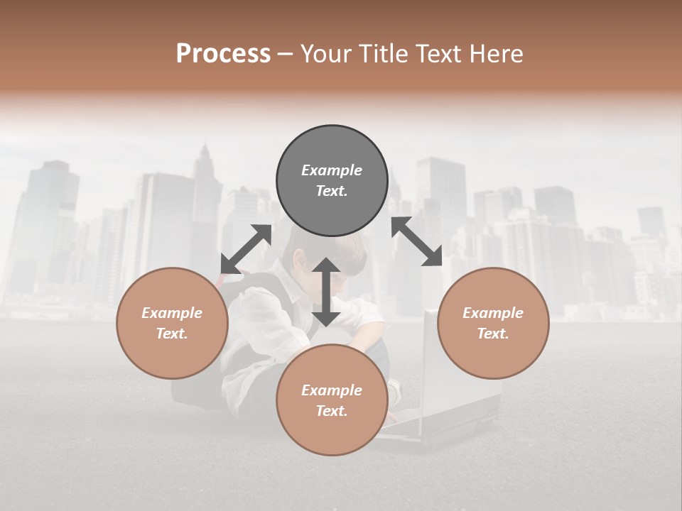 Trip Education Notebook PowerPoint Template