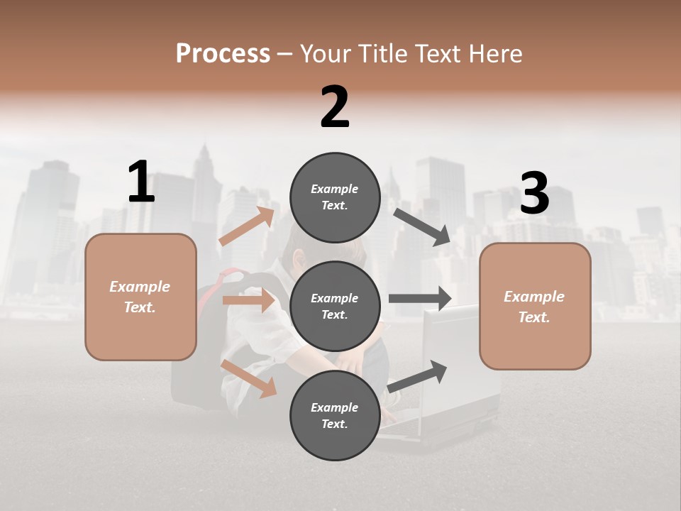 Trip Education Notebook PowerPoint Template