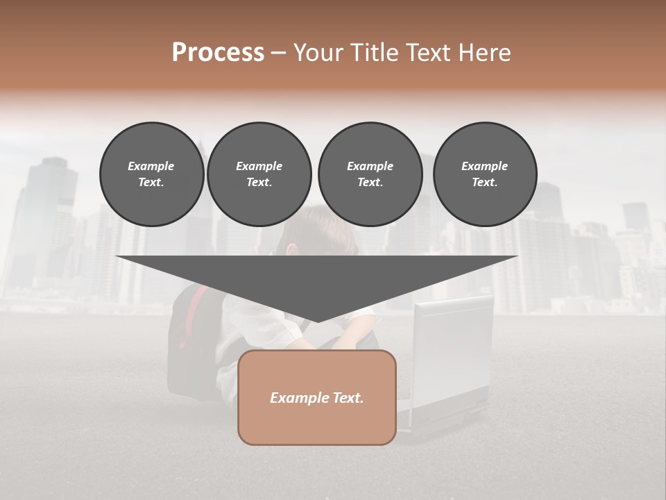 Trip Education Notebook PowerPoint Template
