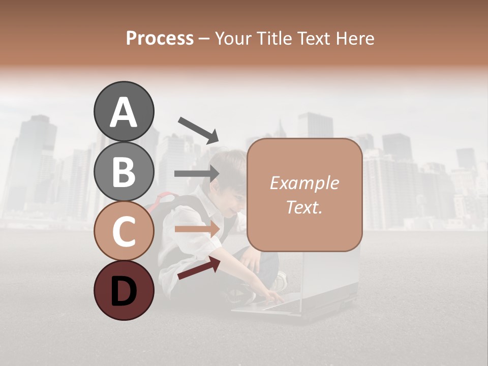 Trip Education Notebook PowerPoint Template