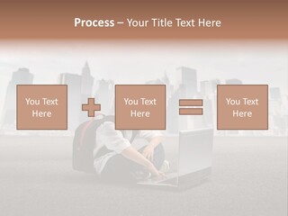 Trip Education Notebook PowerPoint Template