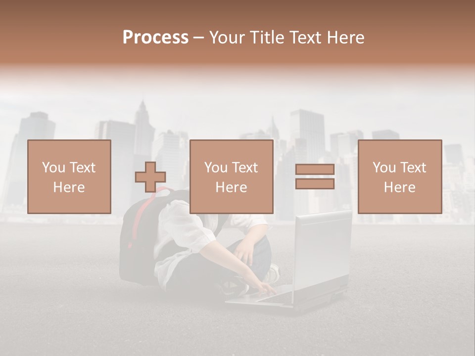 Trip Education Notebook PowerPoint Template