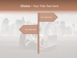 Trip Education Notebook PowerPoint Template
