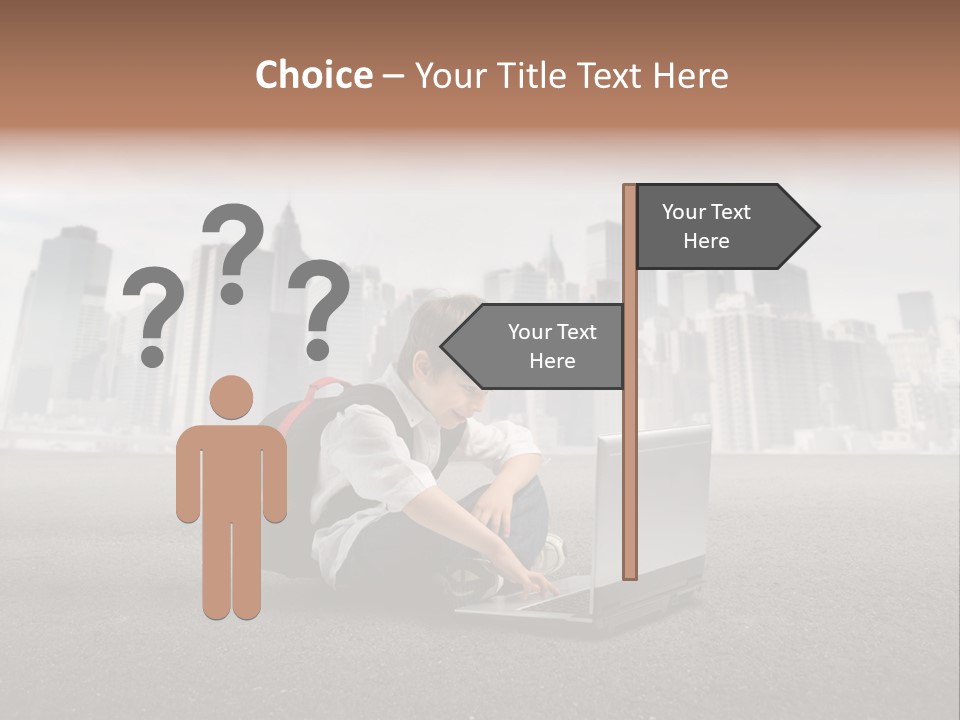 Trip Education Notebook PowerPoint Template