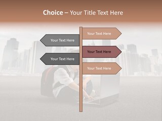 Trip Education Notebook PowerPoint Template