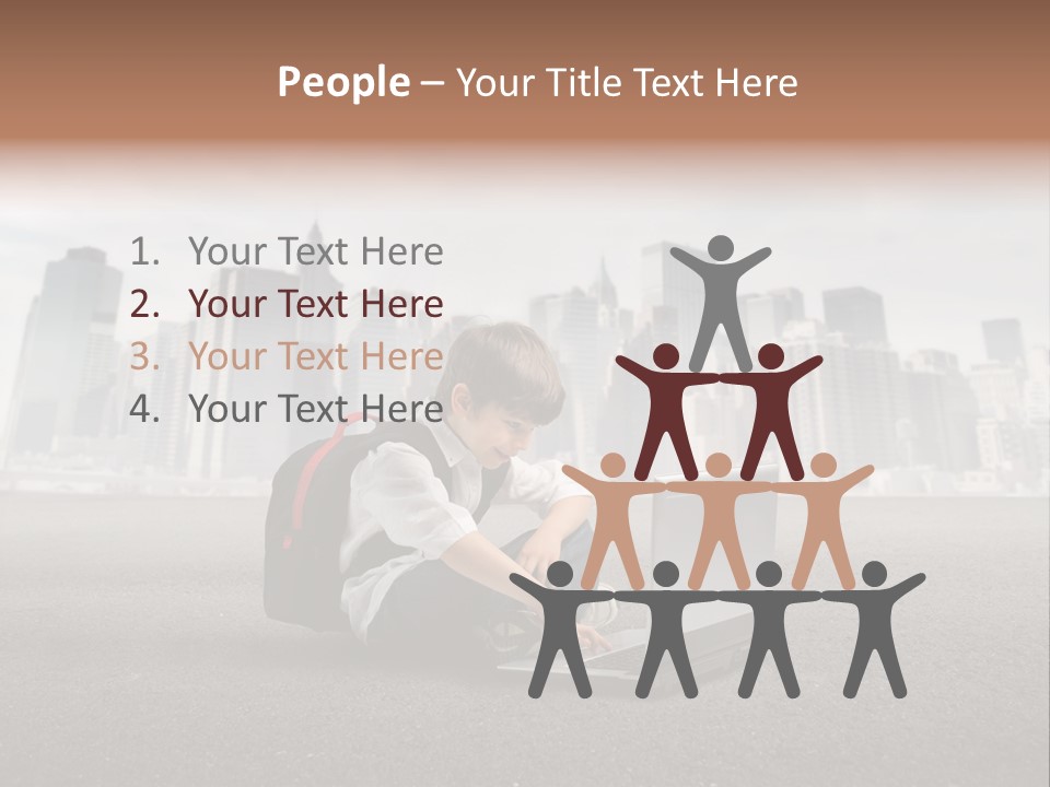 Trip Education Notebook PowerPoint Template
