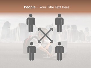 Trip Education Notebook PowerPoint Template