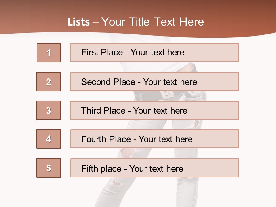 Hot Lady Style PowerPoint Template