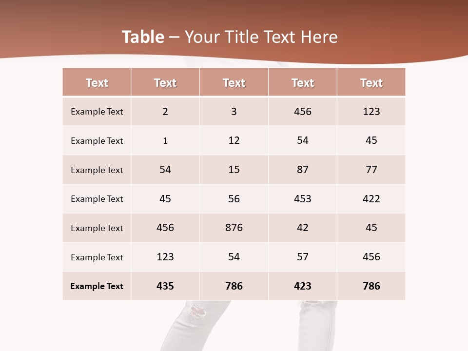 Hot Lady Style PowerPoint Template