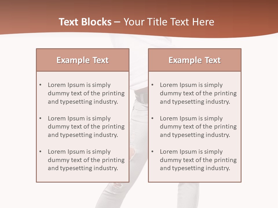 Hot Lady Style PowerPoint Template