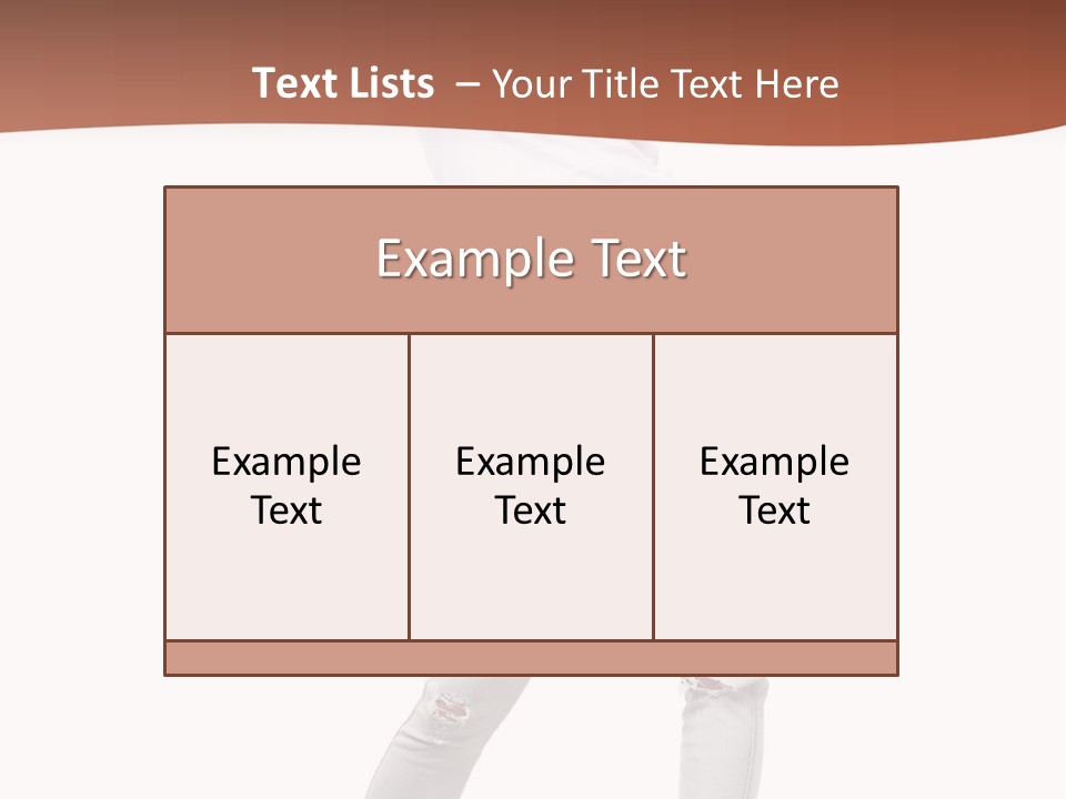 Hot Lady Style PowerPoint Template