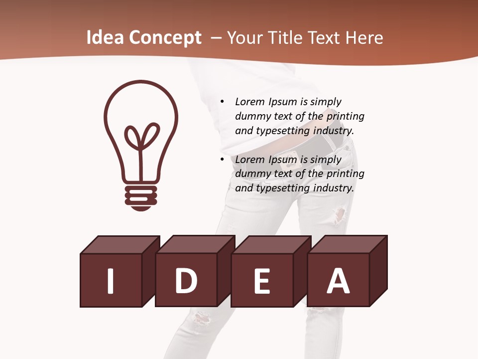 Hot Lady Style PowerPoint Template