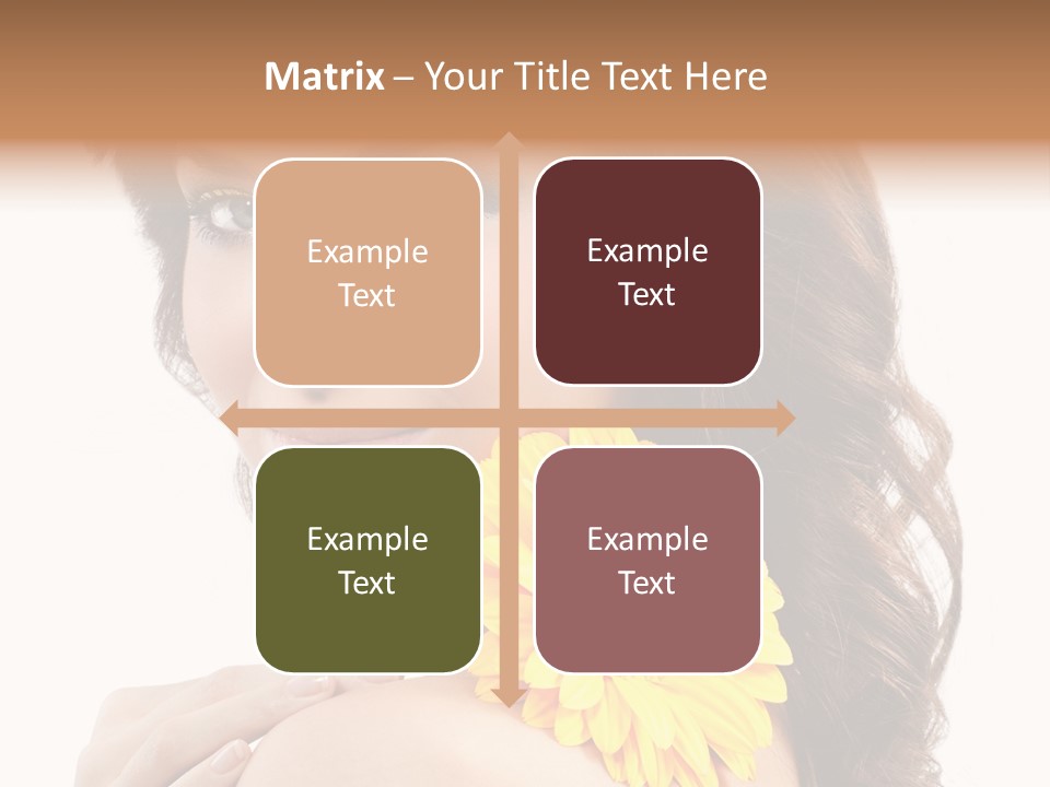 Eyes Cosmetics Spa PowerPoint Template