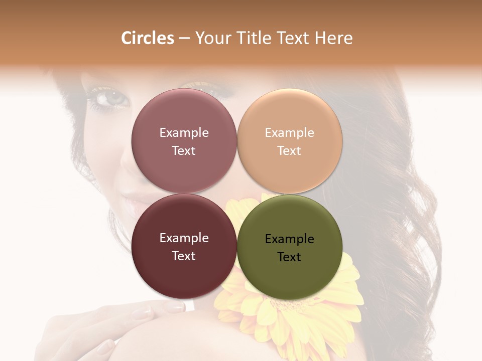 Eyes Cosmetics Spa PowerPoint Template