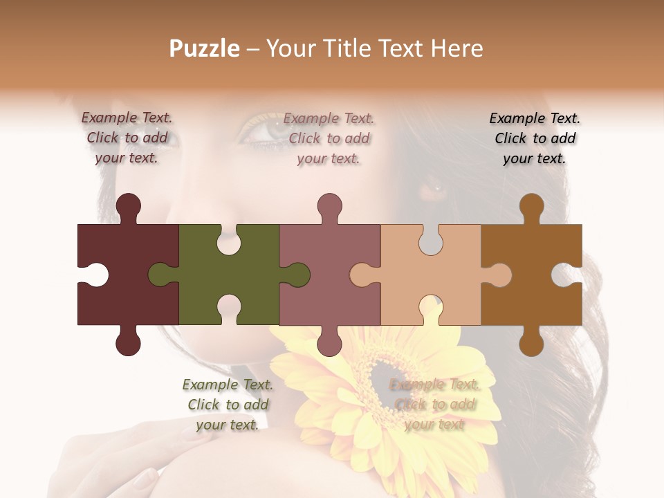 Eyes Cosmetics Spa PowerPoint Template