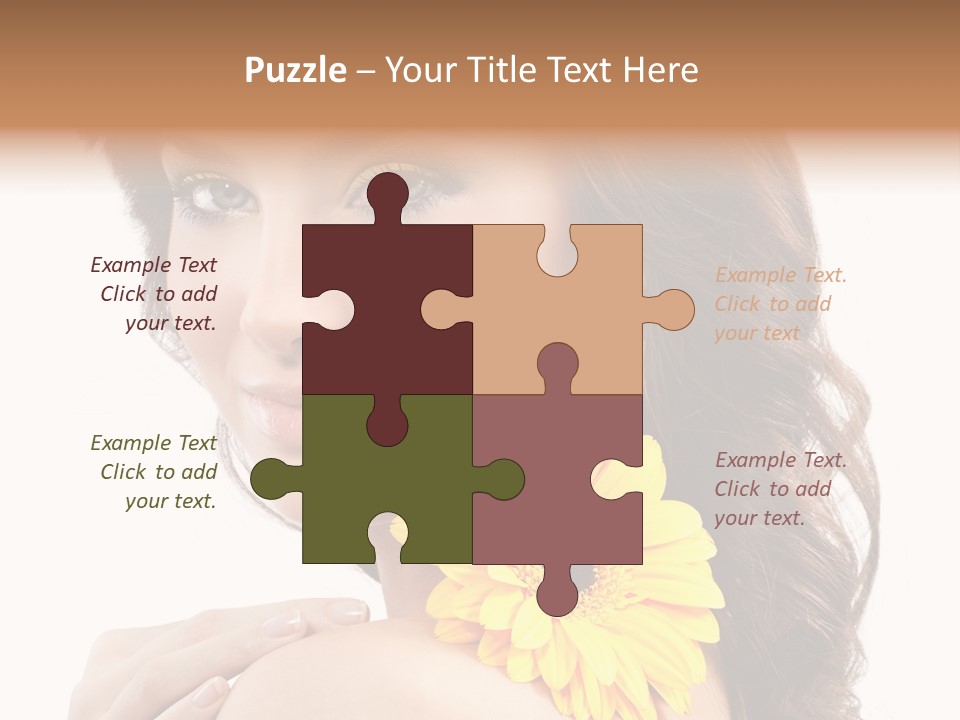 Eyes Cosmetics Spa PowerPoint Template