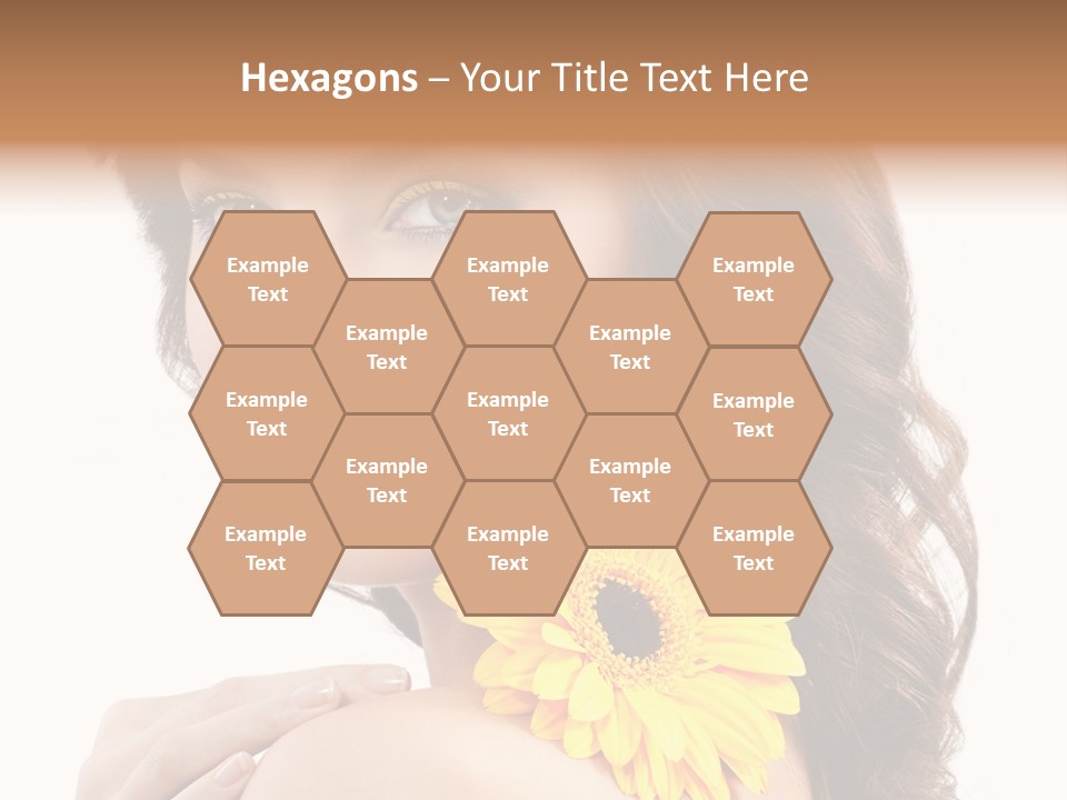 Eyes Cosmetics Spa PowerPoint Template