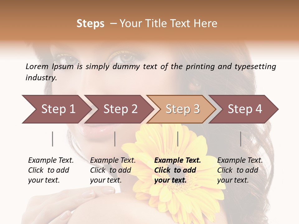 Eyes Cosmetics Spa PowerPoint Template