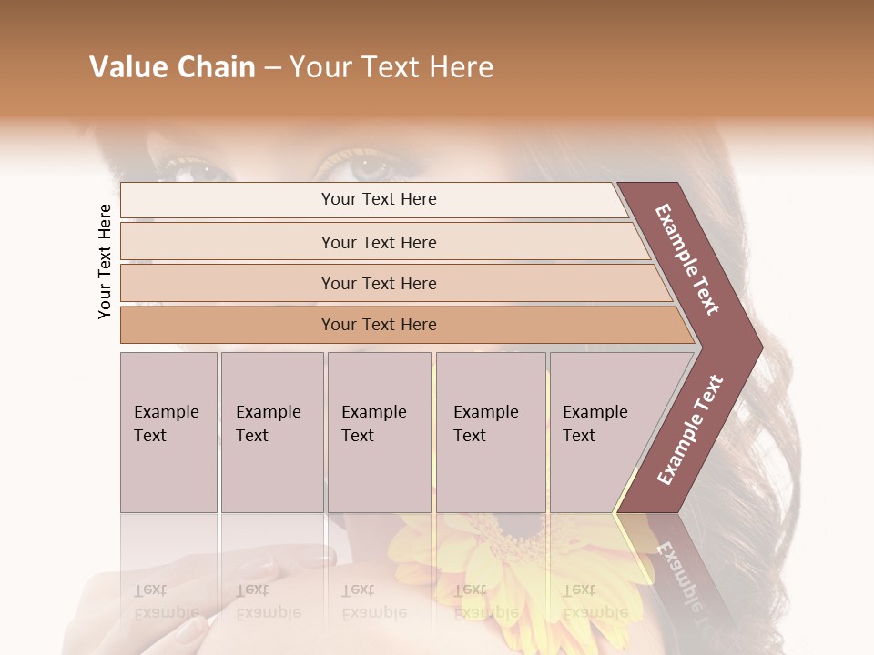 Eyes Cosmetics Spa PowerPoint Template