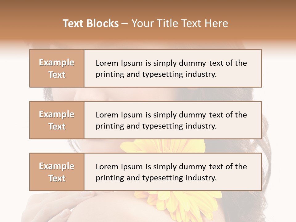 Eyes Cosmetics Spa PowerPoint Template