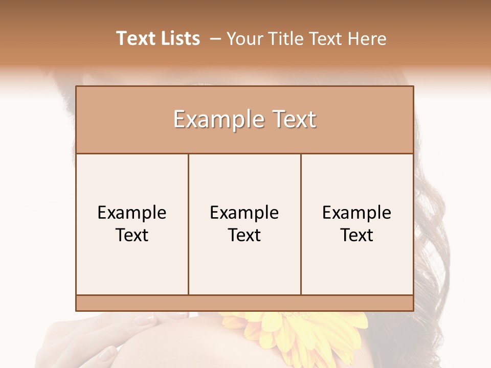 Eyes Cosmetics Spa PowerPoint Template