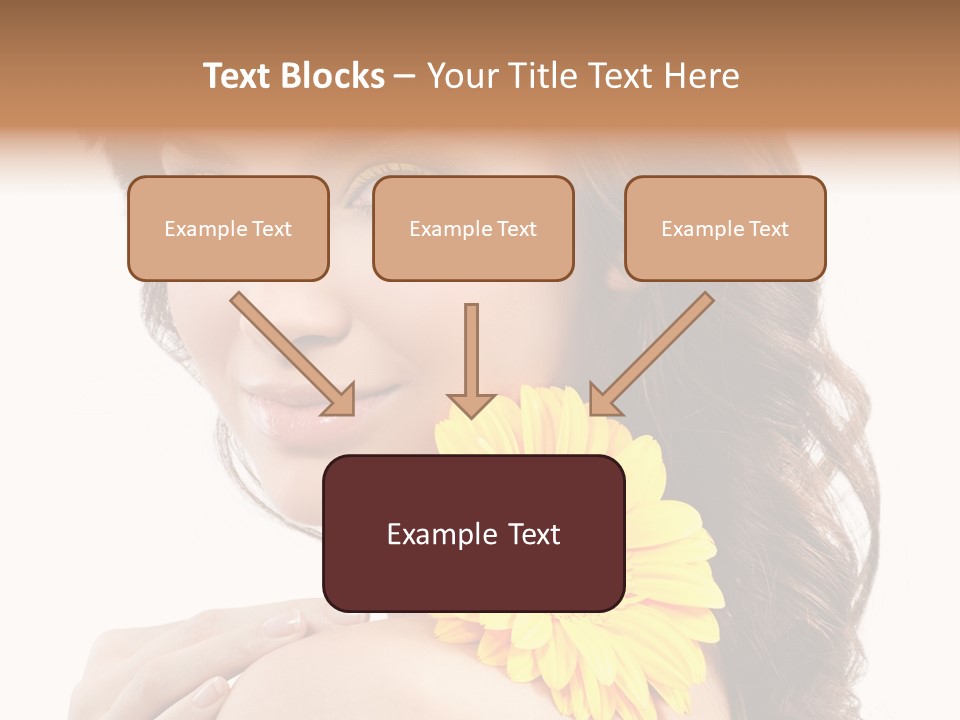 Eyes Cosmetics Spa PowerPoint Template