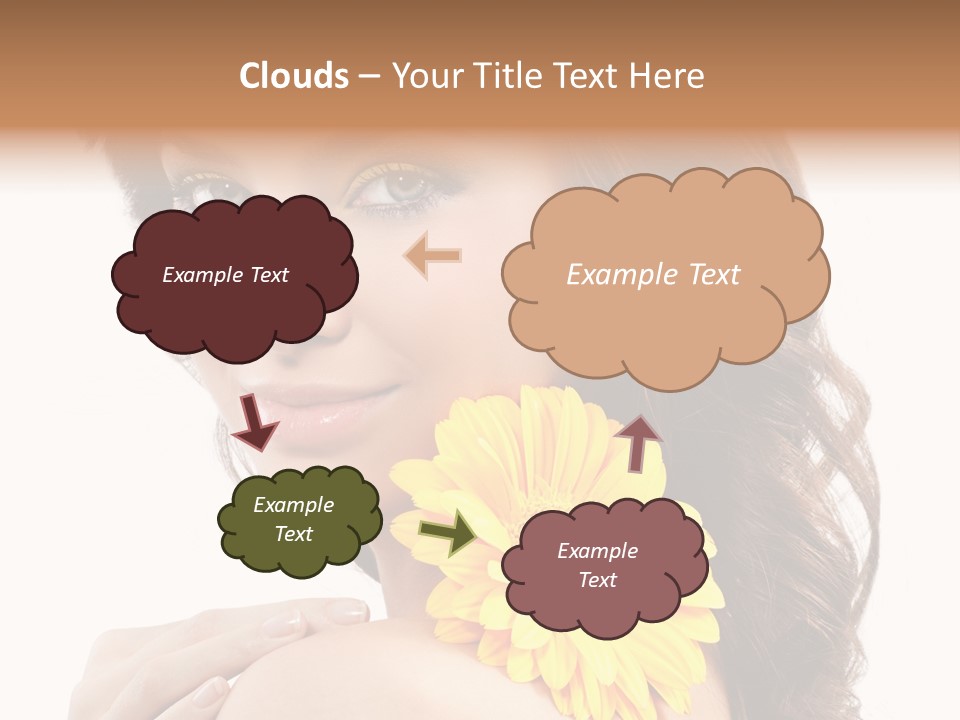 Eyes Cosmetics Spa PowerPoint Template